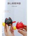  可愛招財貓款 小木魚 一套3款套裝